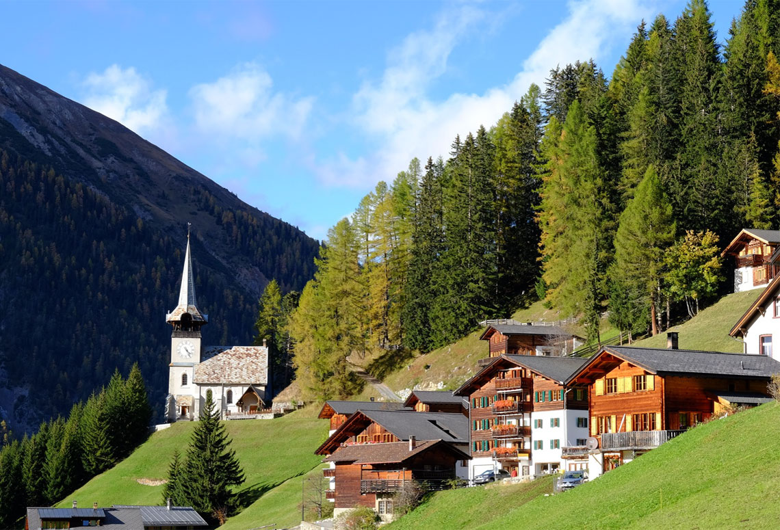 Monstein village, near Davos