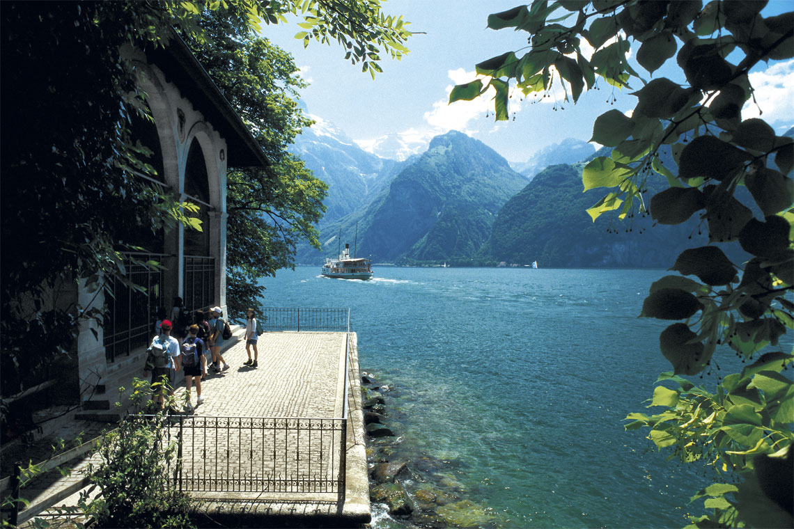 Tell's Chapel, on the Swiss Trail