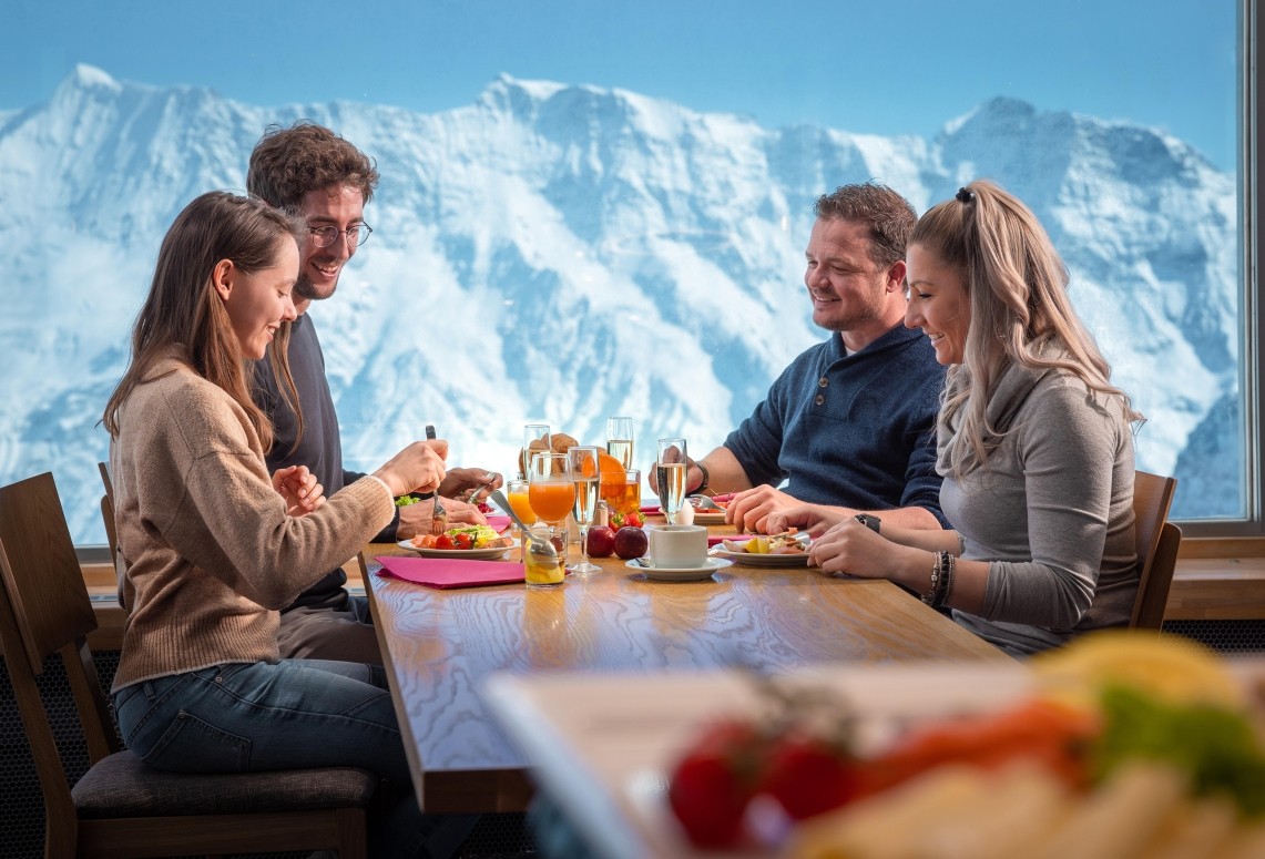 Schilthorn-Piz Gloria revolving restaurant, near Mürren