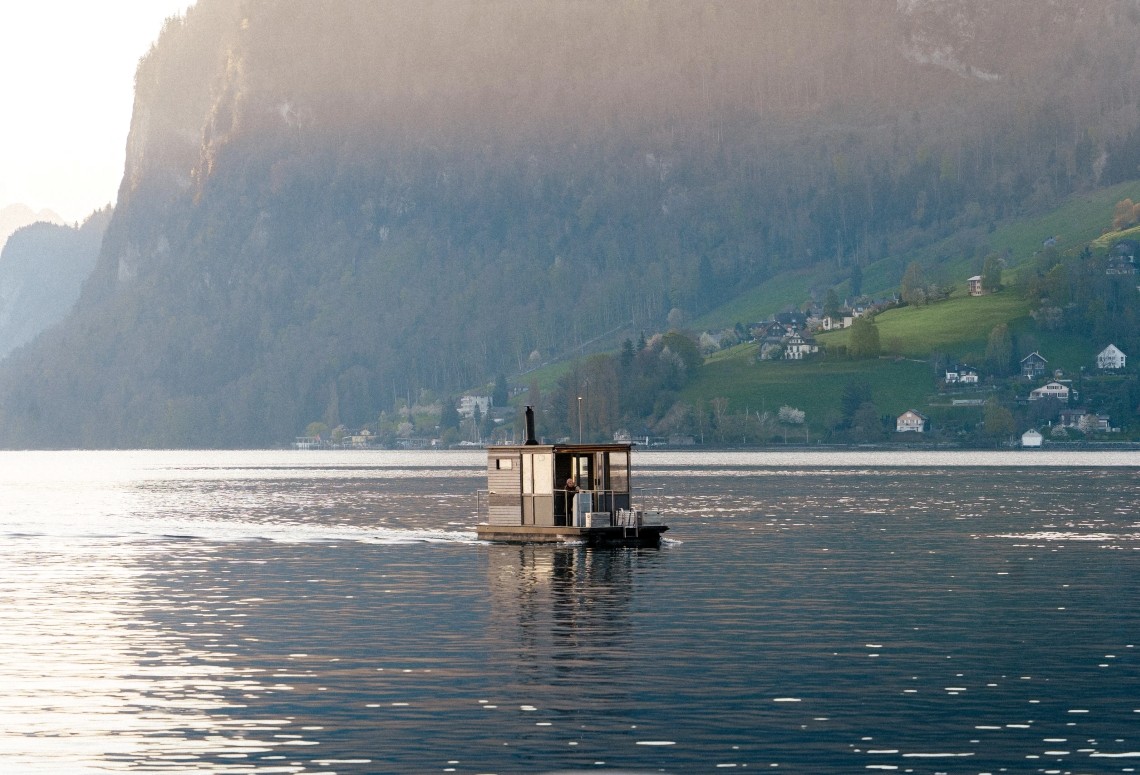 Sauna boat experience