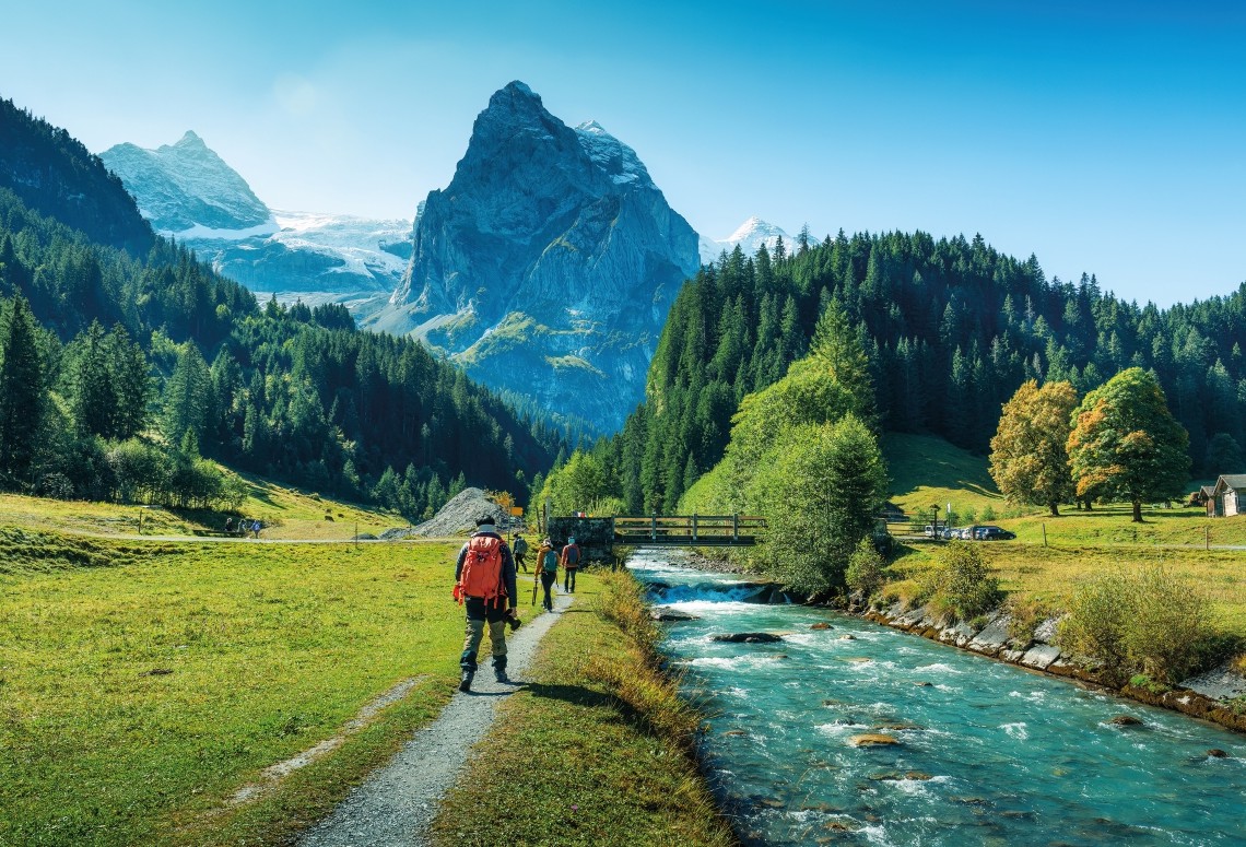 Walking in the Bernese Oberland