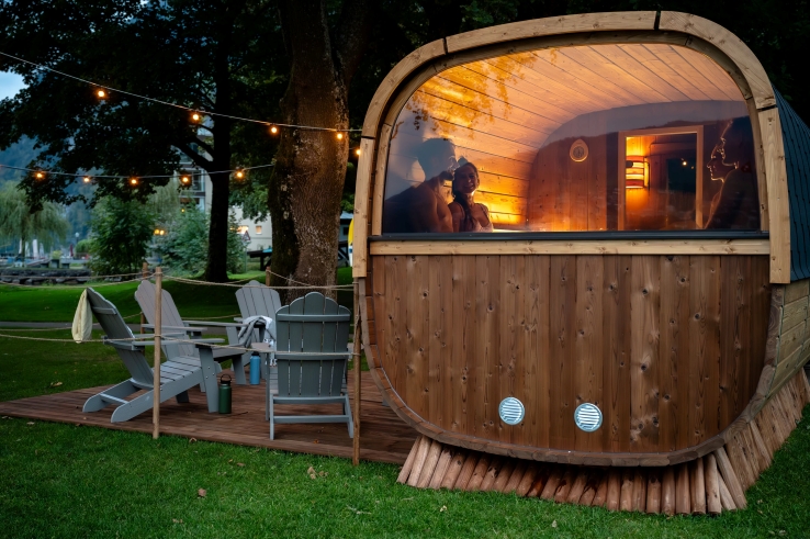 Lucerne pop-up sauna