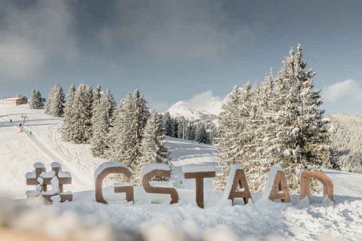 Gstaad in winter