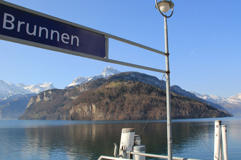 Brunnen pier
