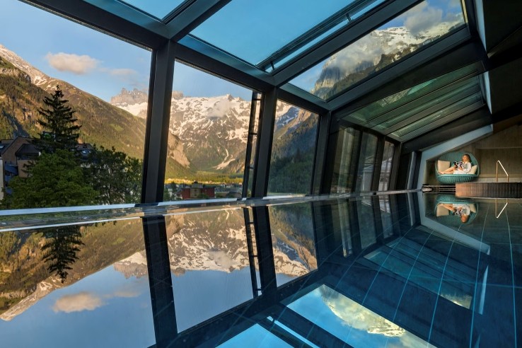 Kempinski Palace Engelberg, pool