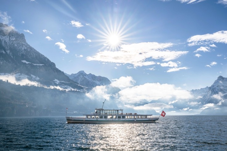 Lake Lucerne winter cruise