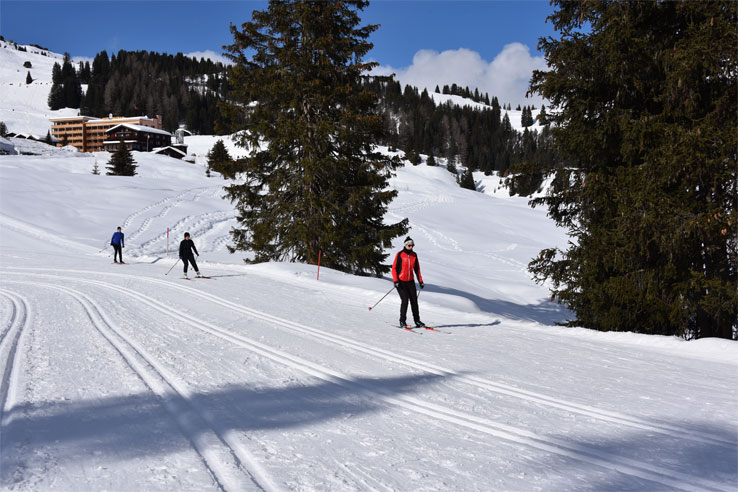 Arosa skiing