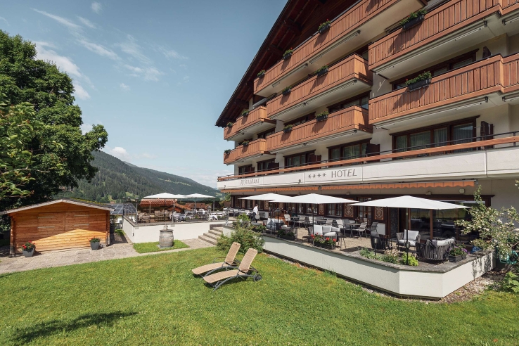 Sunstar Hotel Klosters, outdoor terrace