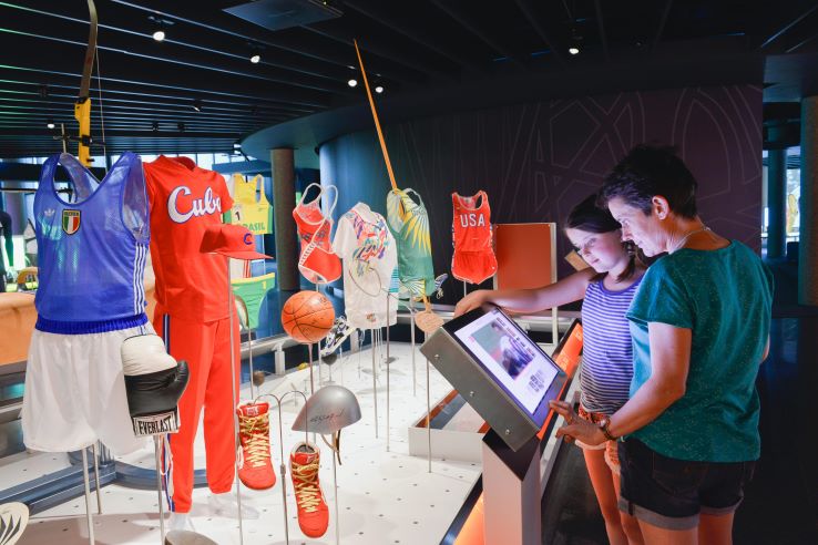 Musée Olympique, exhibition