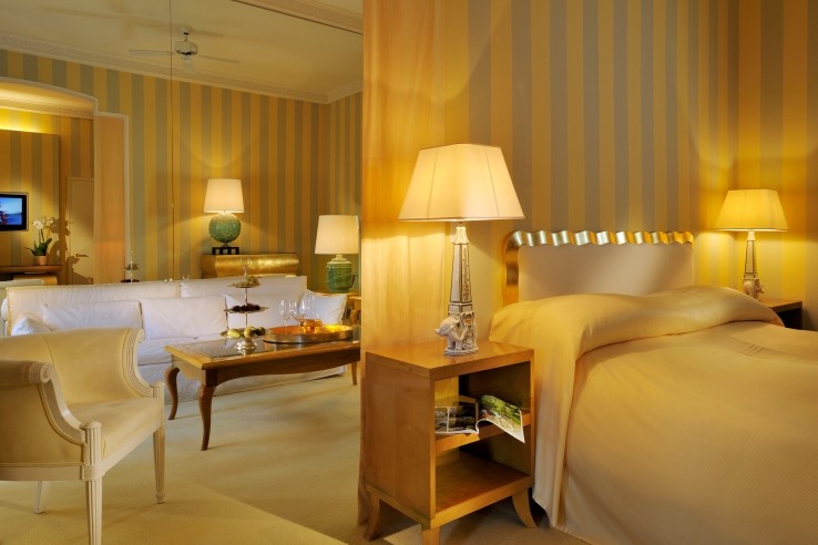 Grand Hotel Villa Castagnola, example of a standard junior suite 